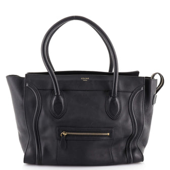 Celine Shoulder Luggage Bag Leather