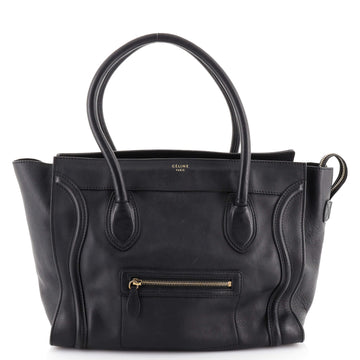 Celine Shoulder Luggage Bag Leather