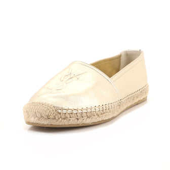 Saint Laurent Women's Logo Espadrilles Leather