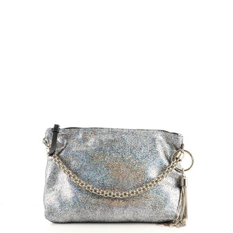 Jimmy Choo Callie Clutch Glitter Leather