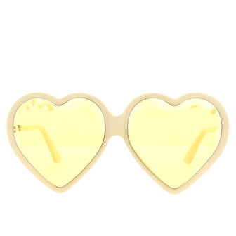 Gucci Heart Sunglasses Acetate