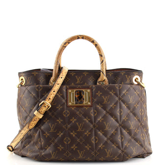 Louis Vuitton Exotique Handbag Monogram Etoile GM