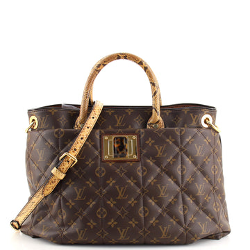 Louis Vuitton Exotique Handbag Monogram Etoile GM