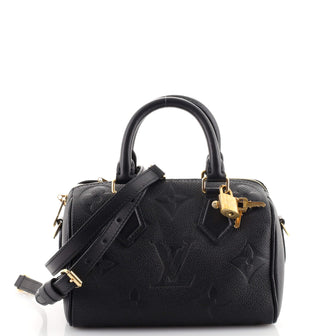 Louis Vuitton Speedy Bandouliere Bag Monogram Empreinte Giant 20