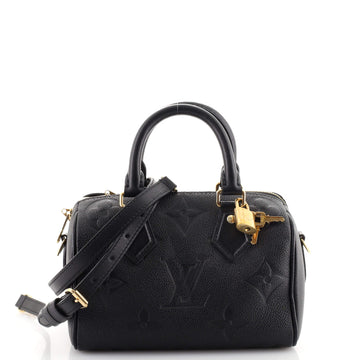 Louis Vuitton Speedy Bandouliere Bag Monogram Empreinte Giant 20