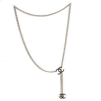 Chanel CC Charm Chain Belt Metal with Enamel