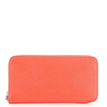 Hermes Azap Zip Around Wallet Silk'in Epsom Long