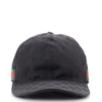 Gucci Web Baseball Cap GG Canvas