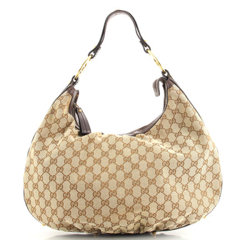 Gucci Interlocking Hobo GG Canvas Medium