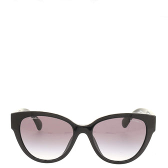 Chanel Charms Round Sunglasses Acetate