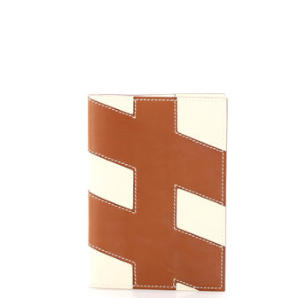 Hermes H-Tag Passport Holder Leather