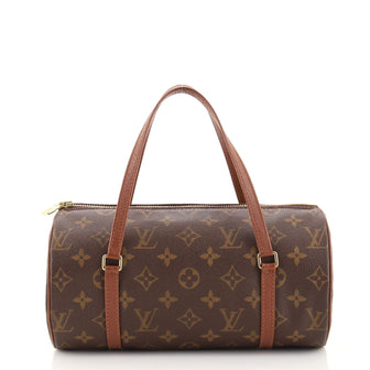 Louis Vuitton Papillon Handbag Monogram Canvas 26