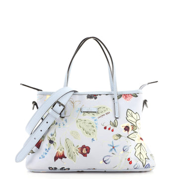 Gucci Convertible Zip Tote Flora Canvas Medium