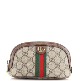 Gucci Ophidia Cosmetic Case GG Coated Canvas Medium