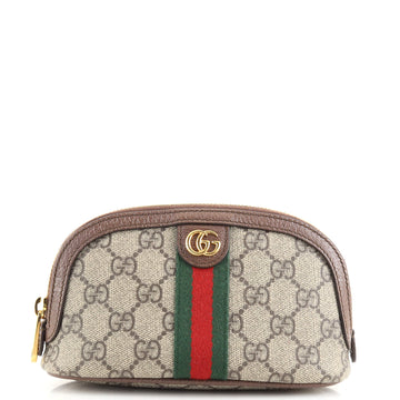 Gucci Ophidia Cosmetic Case GG Coated Canvas Medium