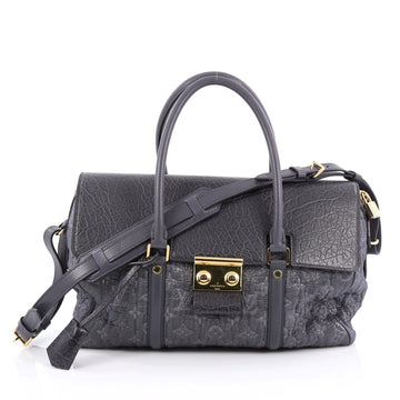 Louis Vuitton Volupte Psyche Handbag Limited Edition  Monogram Jacquard Blue