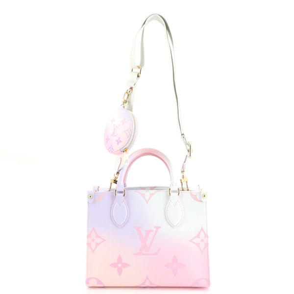 Louis Vuitton OnTheGo Tote Spring in the City Monogram Giant Canvas PM  Multicolor 1507541
