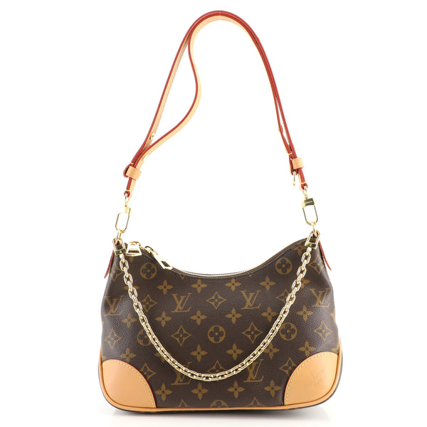 Louis Vuitton Boulogne NM Handbag Monogram Canvas Brown 2293021