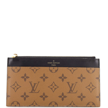 Louis Vuitton Slim Purse Reverse Monogram Canvas