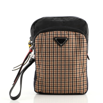 Prada Pocket Pouch Printed Tessuto