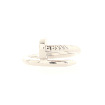 Cartier Juste un Clou Ring 18K White Gold with Diamonds