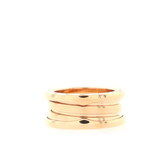 Bvlgari B.Zero1 Three Band Ring 18K Rose Gold