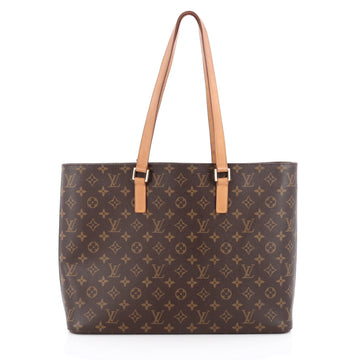 Louis Vuitton Luco Handbag Monogram Canvas Brown
