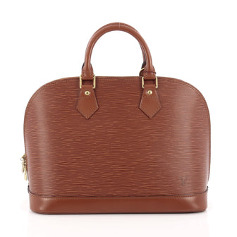 Louis Vuitton Vintage Alma Handbag Epi Leather PM