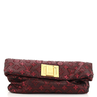 Louis Vuitton Altair Clutch Limited Edition Monogram Lurex