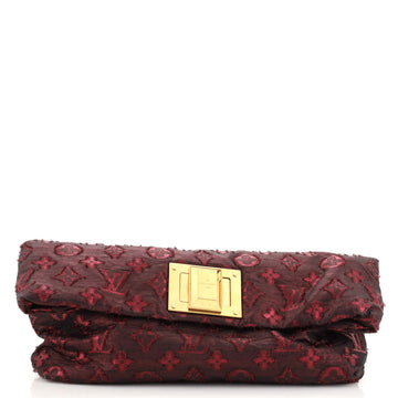 Louis Vuitton Altair Clutch Limited Edition Monogram Lurex
