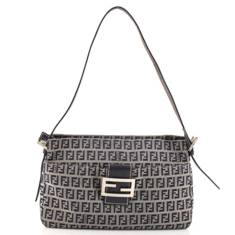 Fendi Shoulder Bag Zucchino Canvas Medium