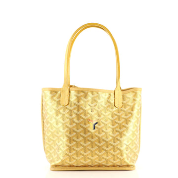 Goyard Anjou Reversible Tote Coated Canvas Mini
