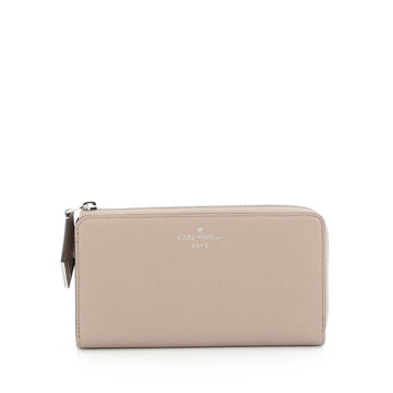Louis Vuitton Comete Wallet Leather Long Gray