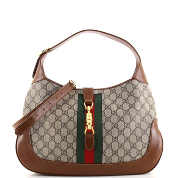 Gucci Jackie 1961 Hobo GG Coated Canvas Medium