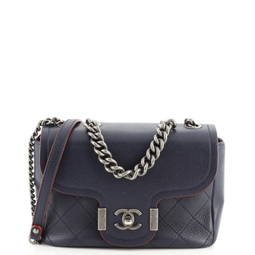 Chanel Archi Chic Flap Bag Quilted Grained Calfskin Small