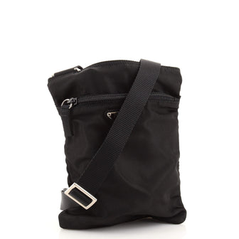 Prada Flat Messenger Bag Tessuto Mini