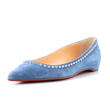 Christian Louboutin Women's Anjalina Flats Studded Suede