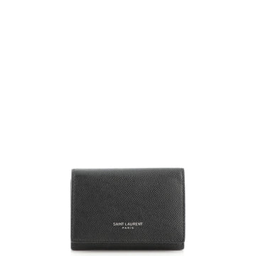Saint Laurent Classic Key Pouch Leather