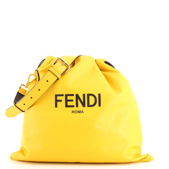 Fendi Pack Pouch Crossbody Bag Leather Medium