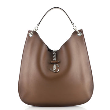 Jimmy Choo Varenne Hobo Leather Medium