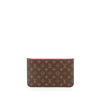 Louis Vuitton Neverfull Pochette Monogram Canvas Large