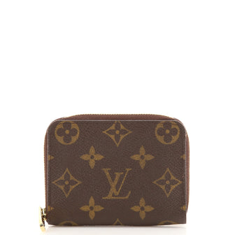 Louis Vuitton Zippy Coin Purse Monogram Canvas