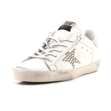 Golden Goose Women's Superstar Sneakers Embellished Leather