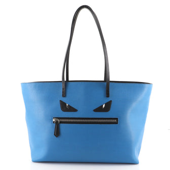 Fendi Monster Roll Tote Leather Medium