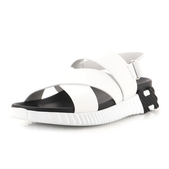 Hermes Men's Electric Slingback Sandals Leather