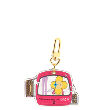 Louis Vuitton Vivienne Xmas Gondola Bag Charm and Key Holder Monogram Canvas and Leather