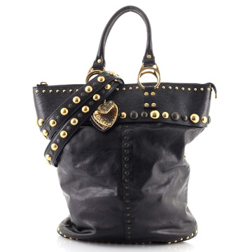 Gucci Babouska Convertible Tote Leather Large