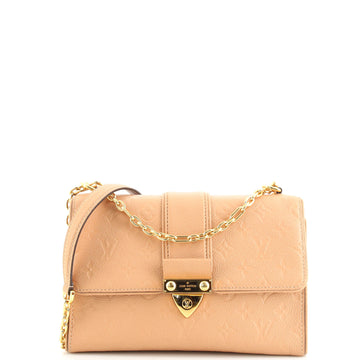 Louis Vuitton Saint Sulpice Handbag Monogram Empreinte Leather PM