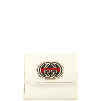 Gucci Britt Wallet Leather Compact