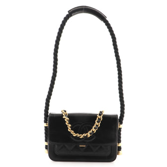 Chanel En Vogue Flap Bag Crumpled Calfskin